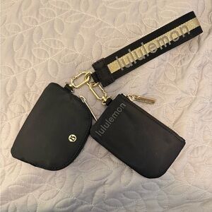 lululemon athletica Black Coin Pouch